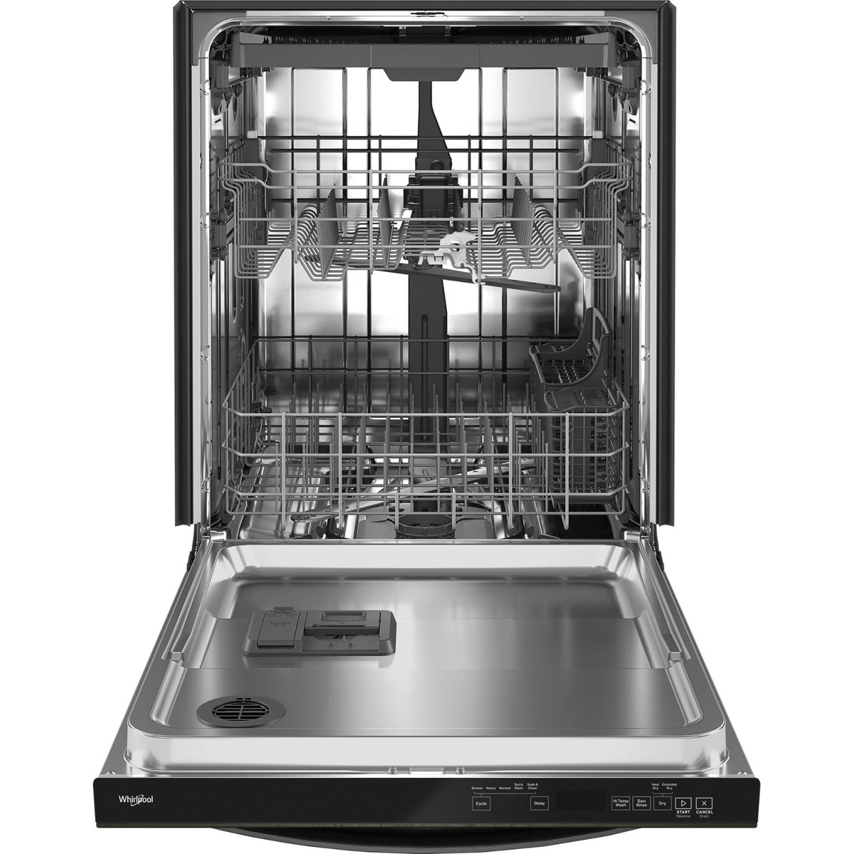 Whirlpool Dishwasher Stainless Steel Tub (WDT750SAKV) Print Resist Blk  Stnlss