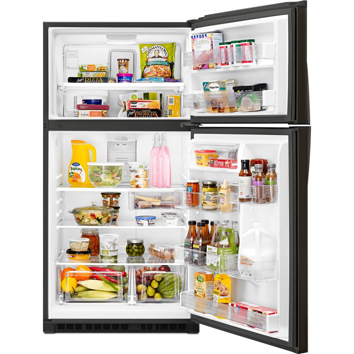 Whirlpool 33-inch Wide Top Freezer Refrigerator - 21 cu. ft